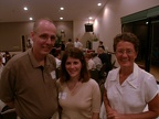 John Heryer, John's wife, and Cindy Humphreys
